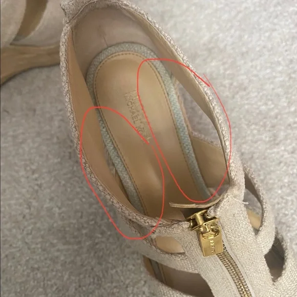 Michael Kors Berkley Wedge Sandal - Picture 5 of 11